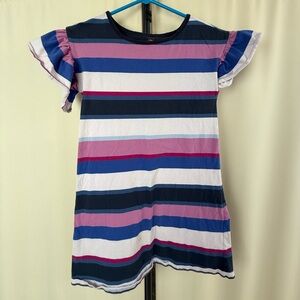 Girl’s Multi-Colored Striped Dress